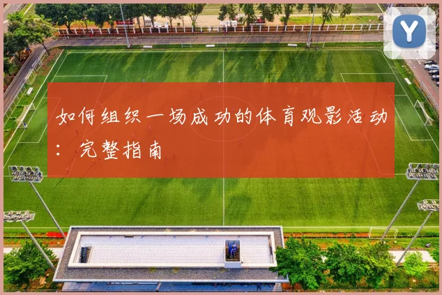 如何组织一场成功的体育观影活动:完整指南